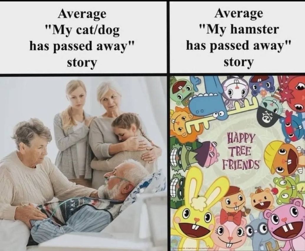 The hampster urge to die the most insane death possible