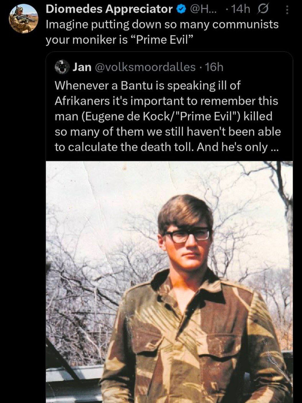 Imagine getting smoked by De Kock