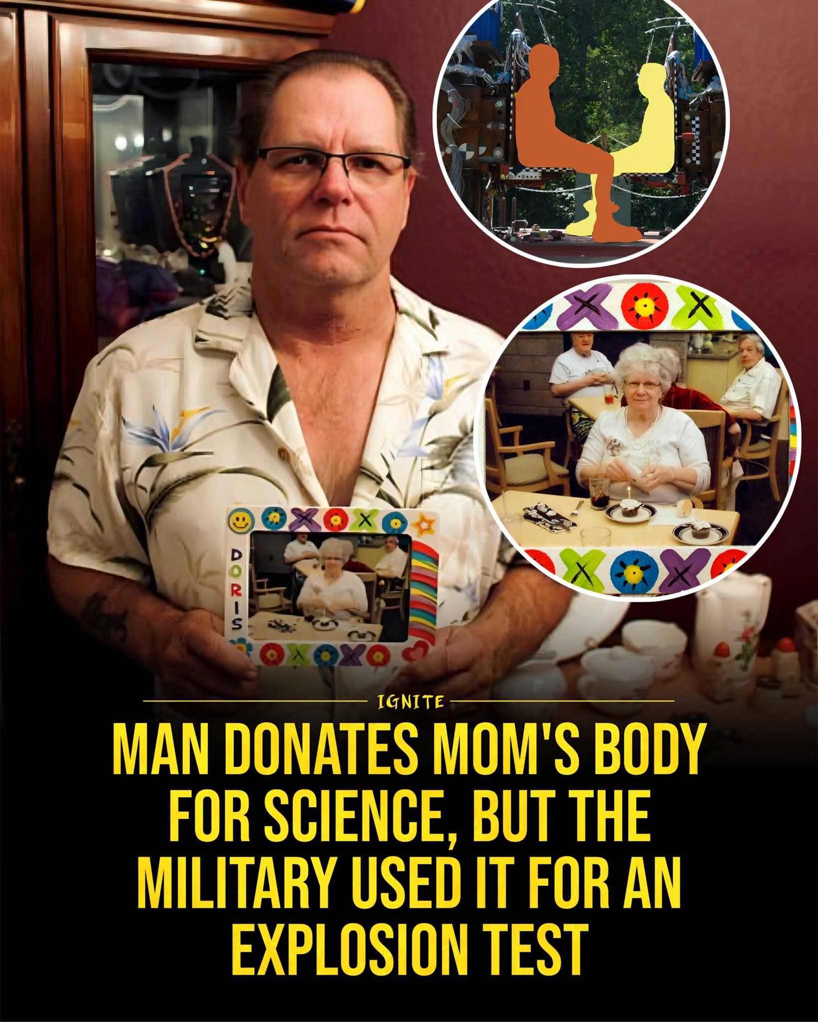 How far can limb fly only fueled by an explosion?