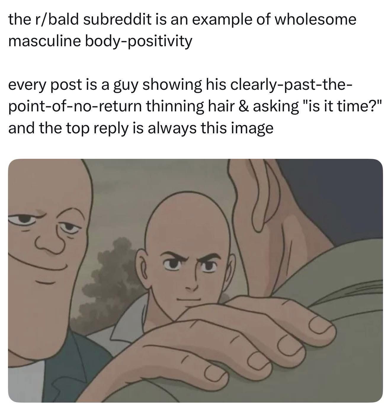 “Is it over for me, fellas?”