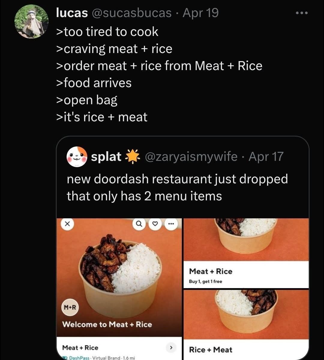 Do you think the menu's just a joke or is it a legal thing?