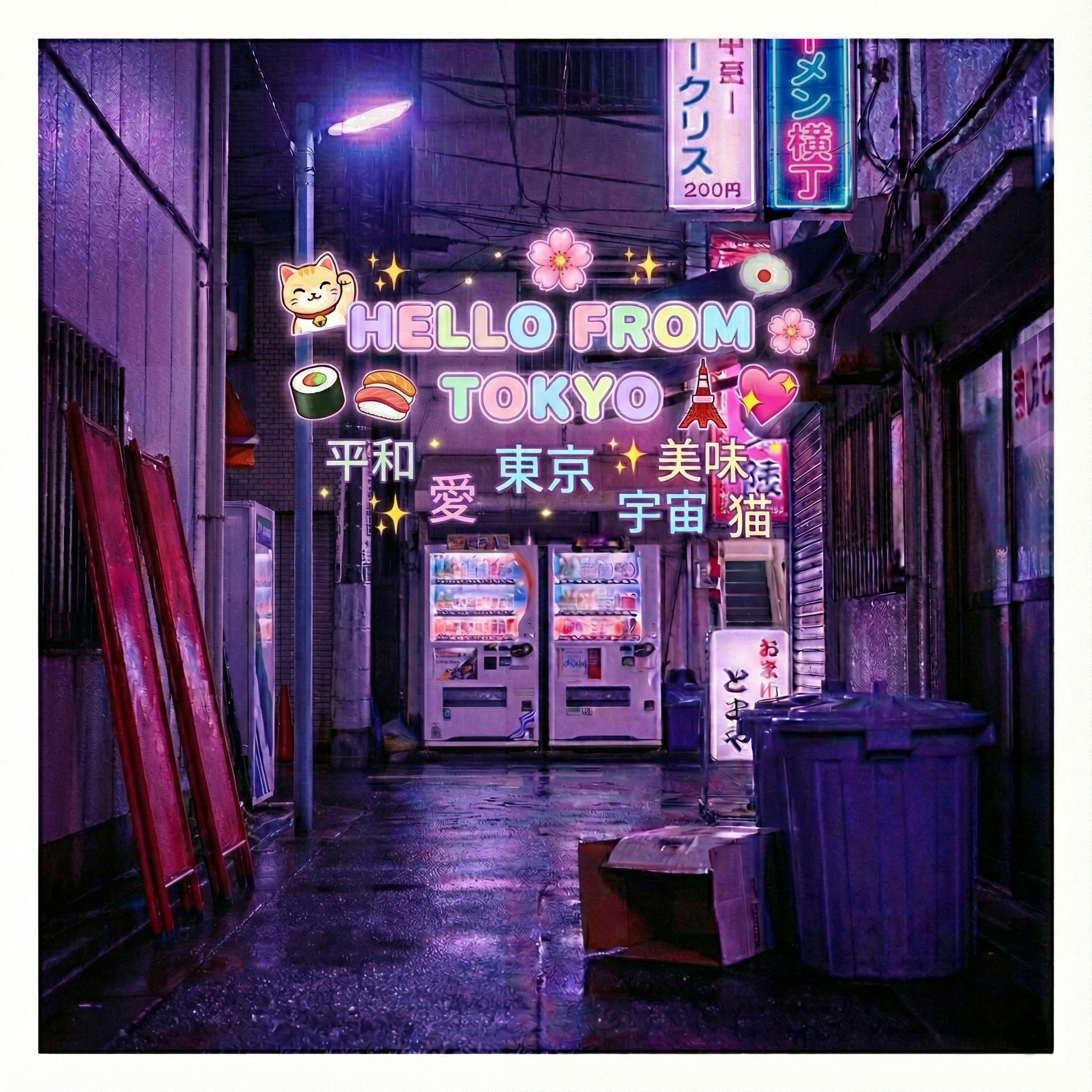 Thinking about you friends