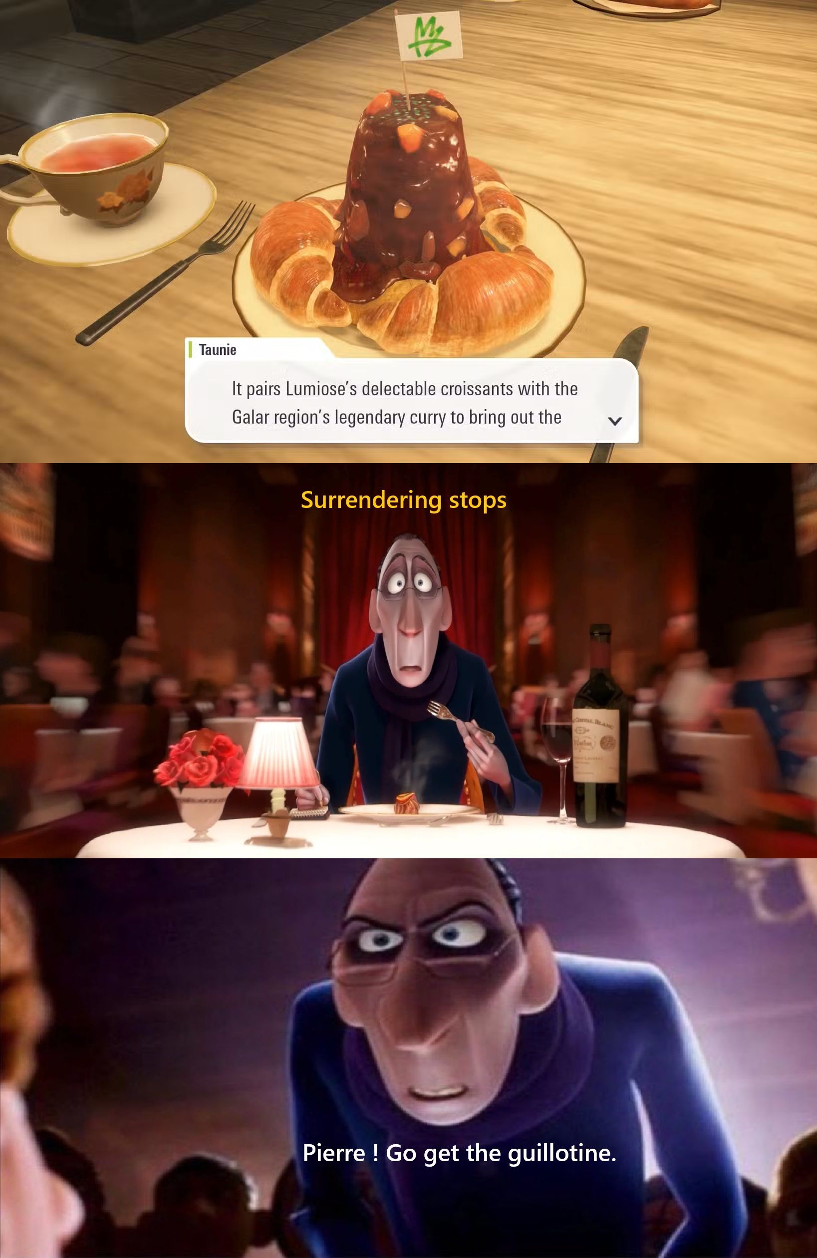 *incoherent french rage*