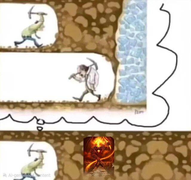 Down and down into the deep (who knows what we'll find beneath)