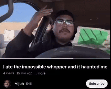 I am the ghost of burger past