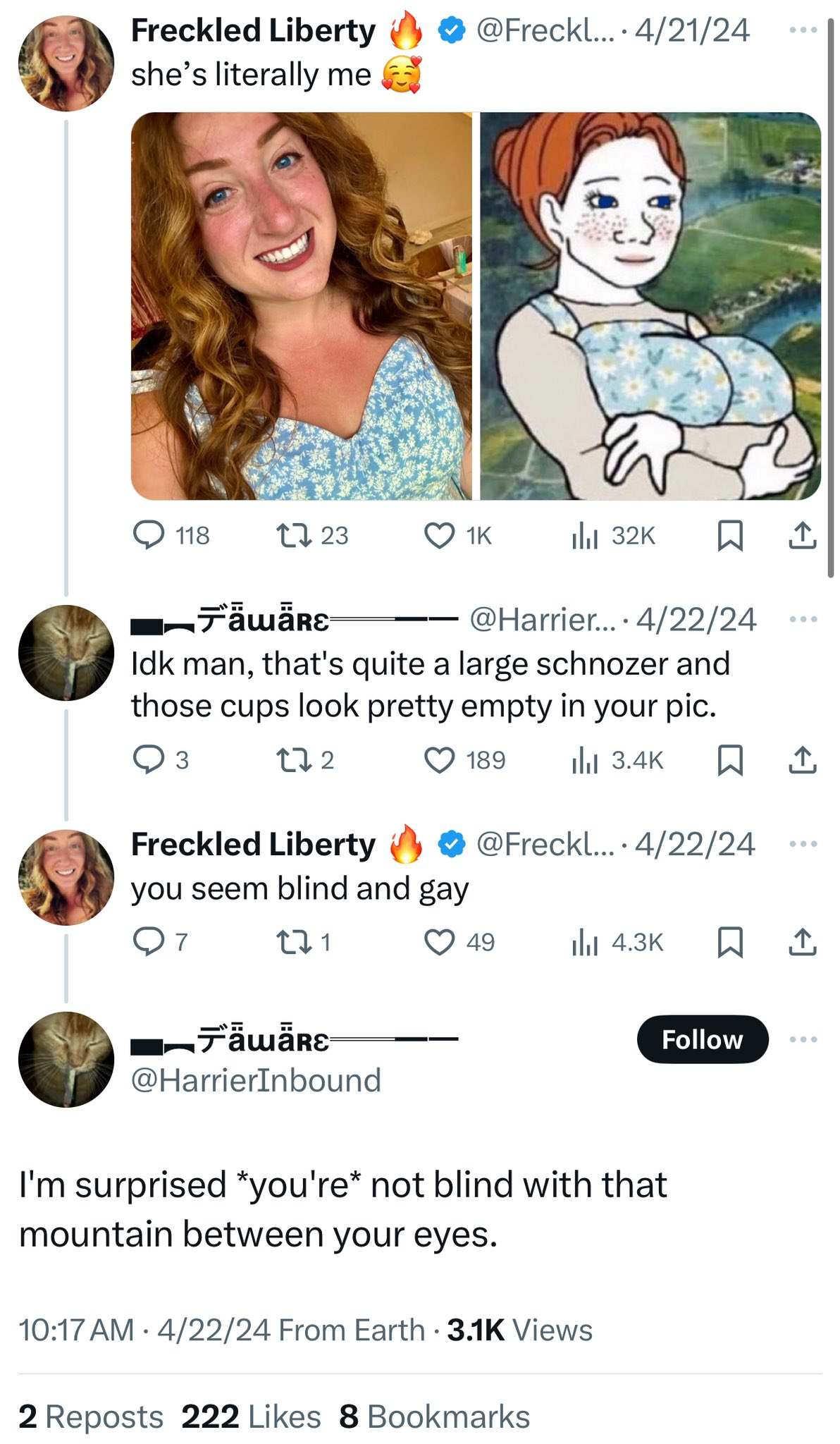 She's literally a bangladeshi man