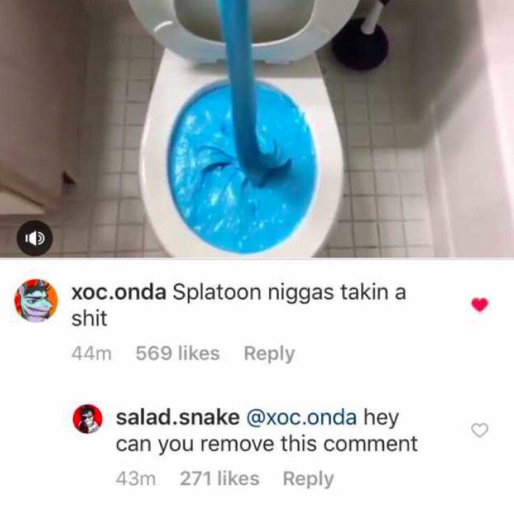 They travel through the ink