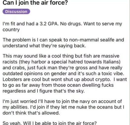 Why would you nuke them for being racists