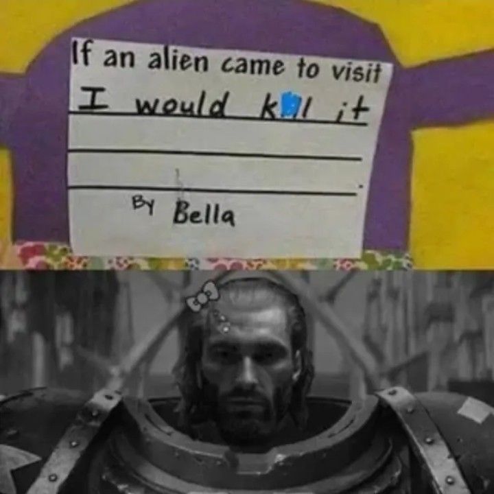 Suffer not the xenos to live