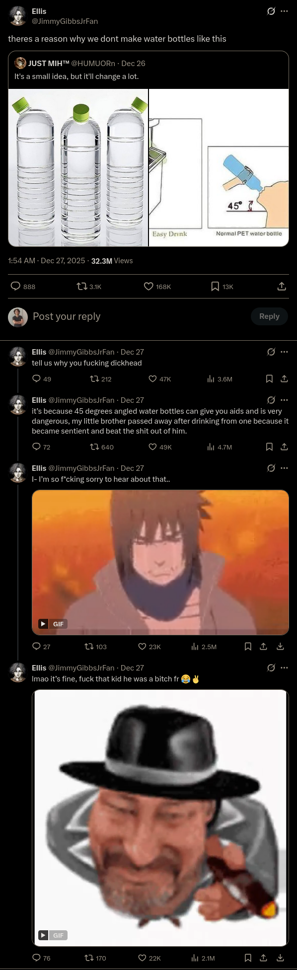 Excellent schizoposting