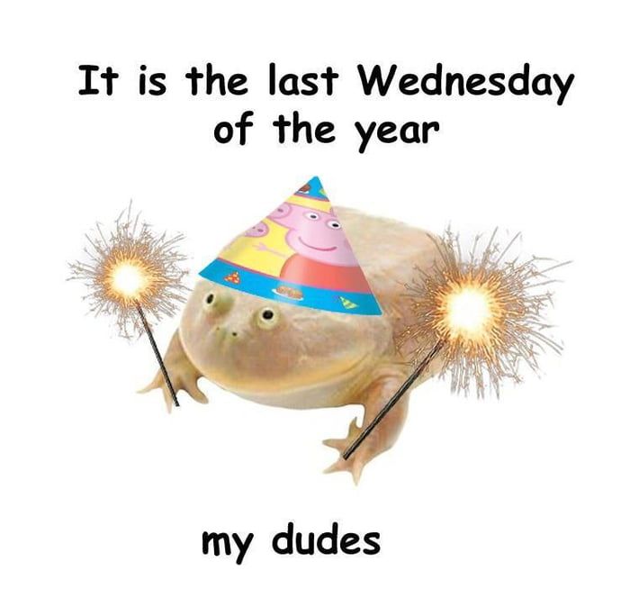 You know what day it is