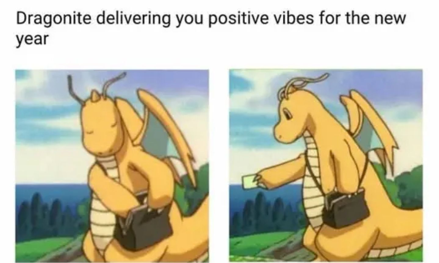 Muchas gracias Dragonite. Prospero año para ti.