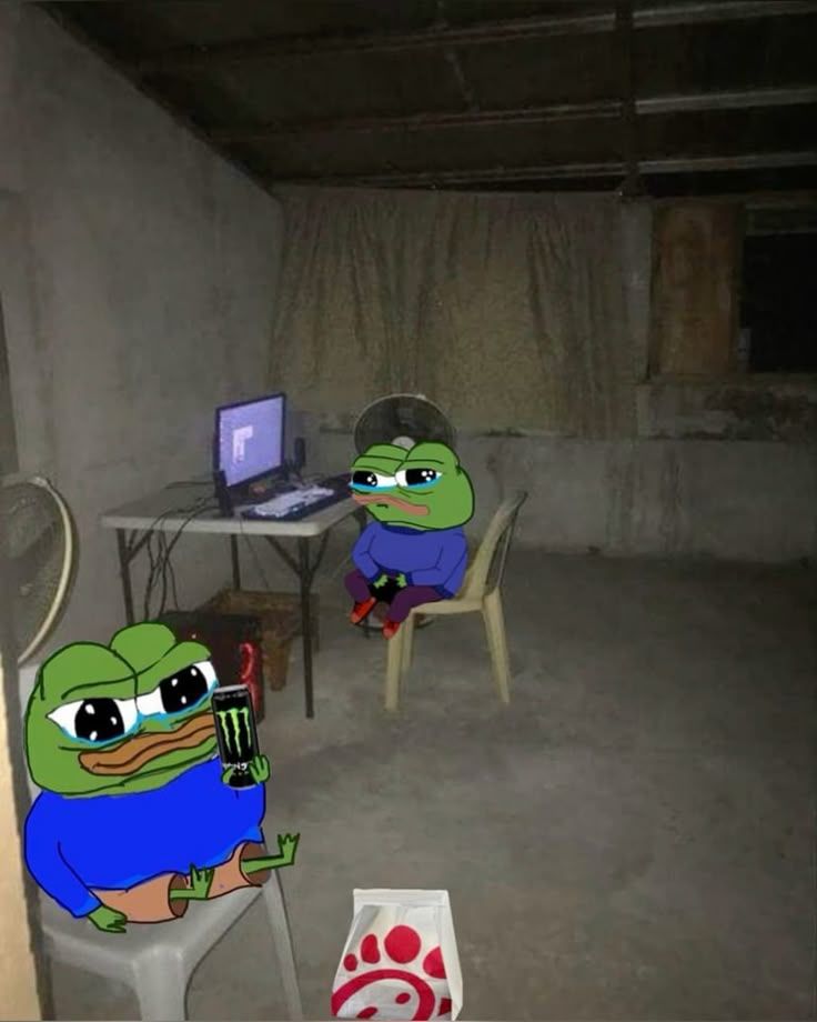 Pepe/apu a day REDUX- 8 - Gaming woth a friend (1018)