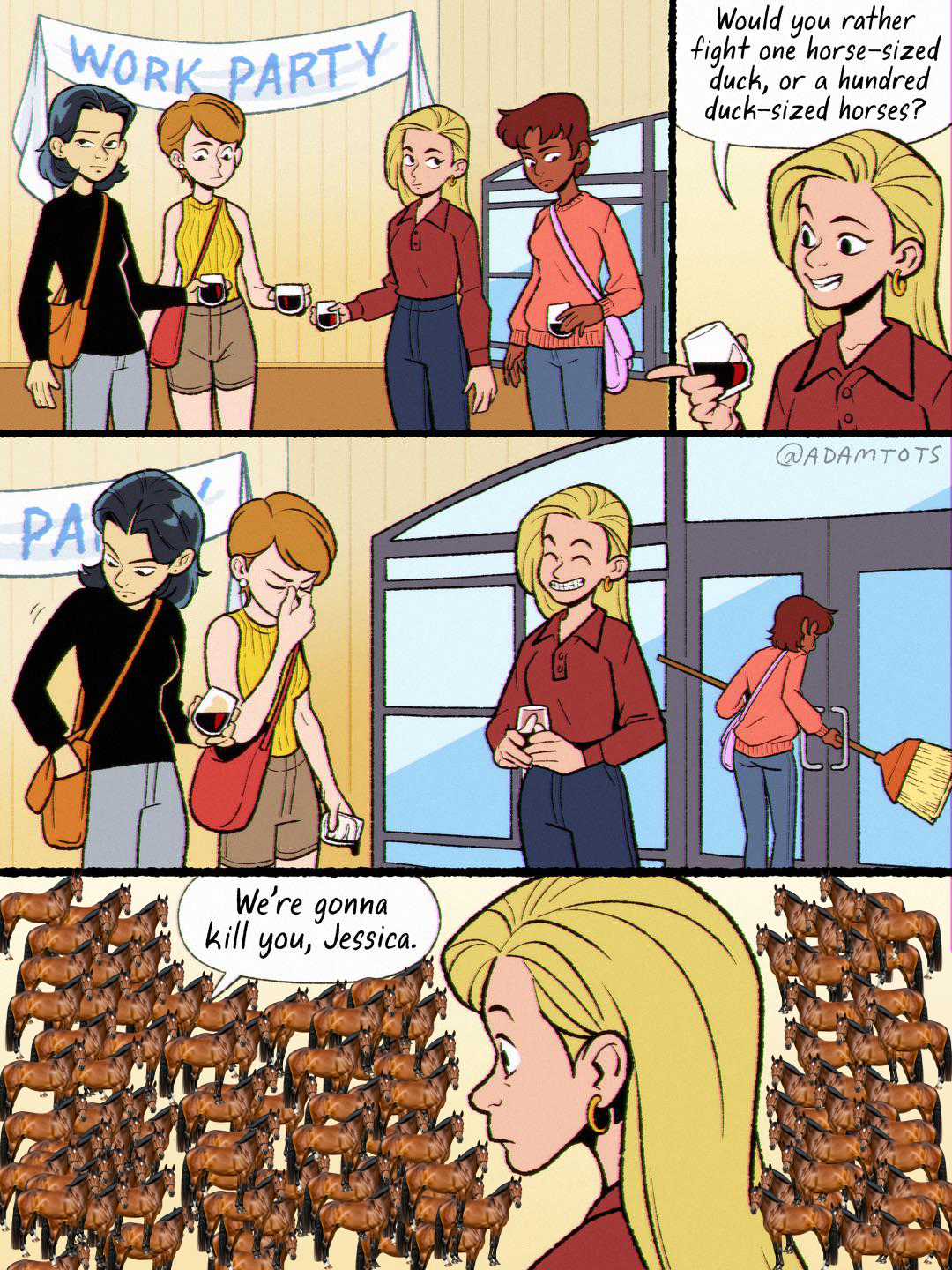 That was not a question, that was an incantation