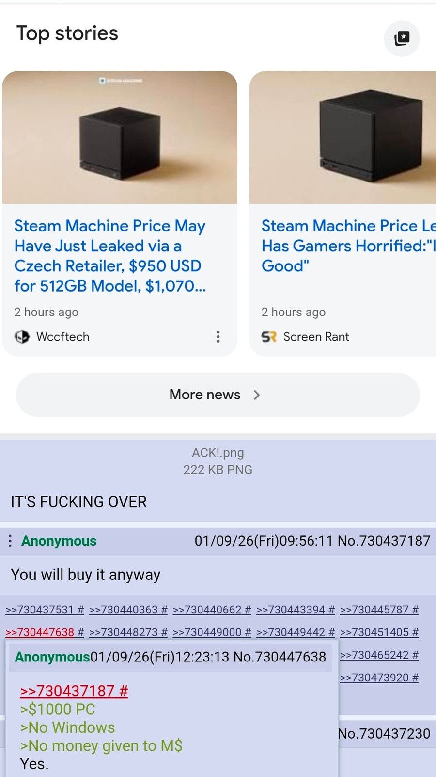 i can't wait for Steam Machine 3