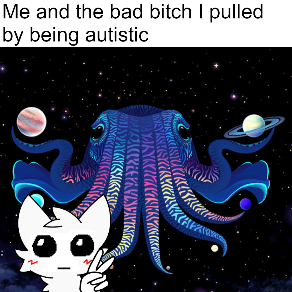 She's down to do things beyond human comprehension