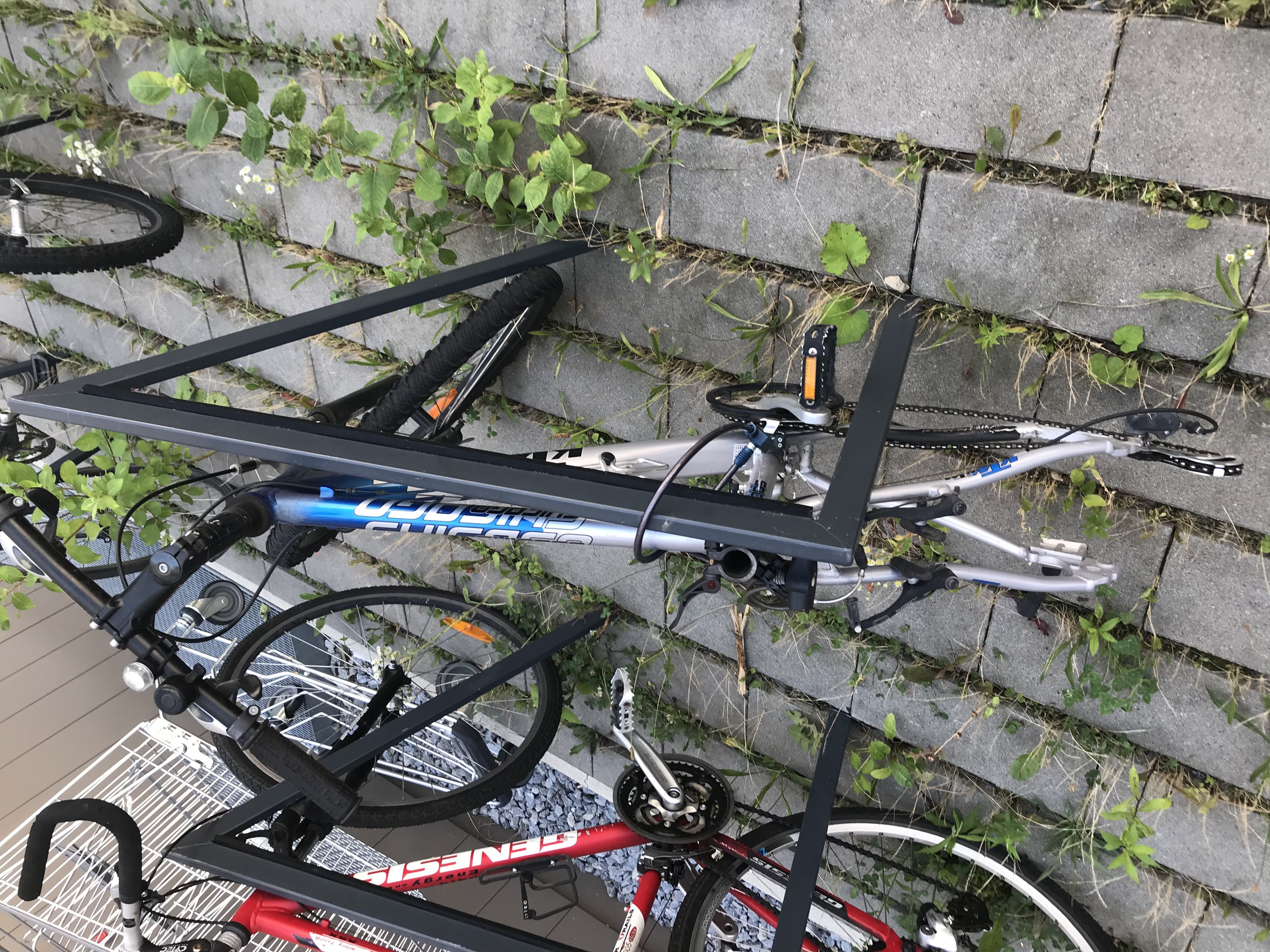 Niggas stole half of my bike, not even kidding