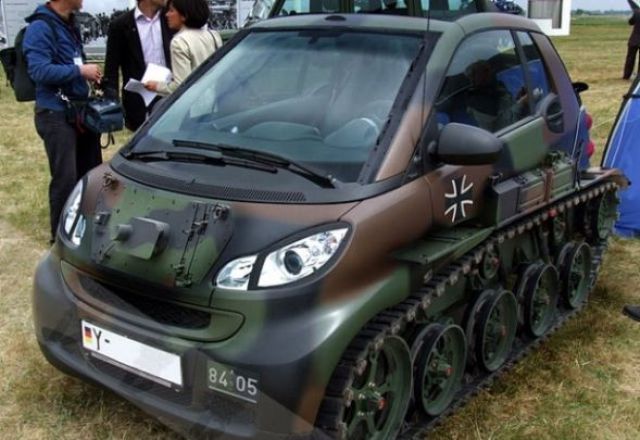 I saw your camouflage audi and raise you this one: