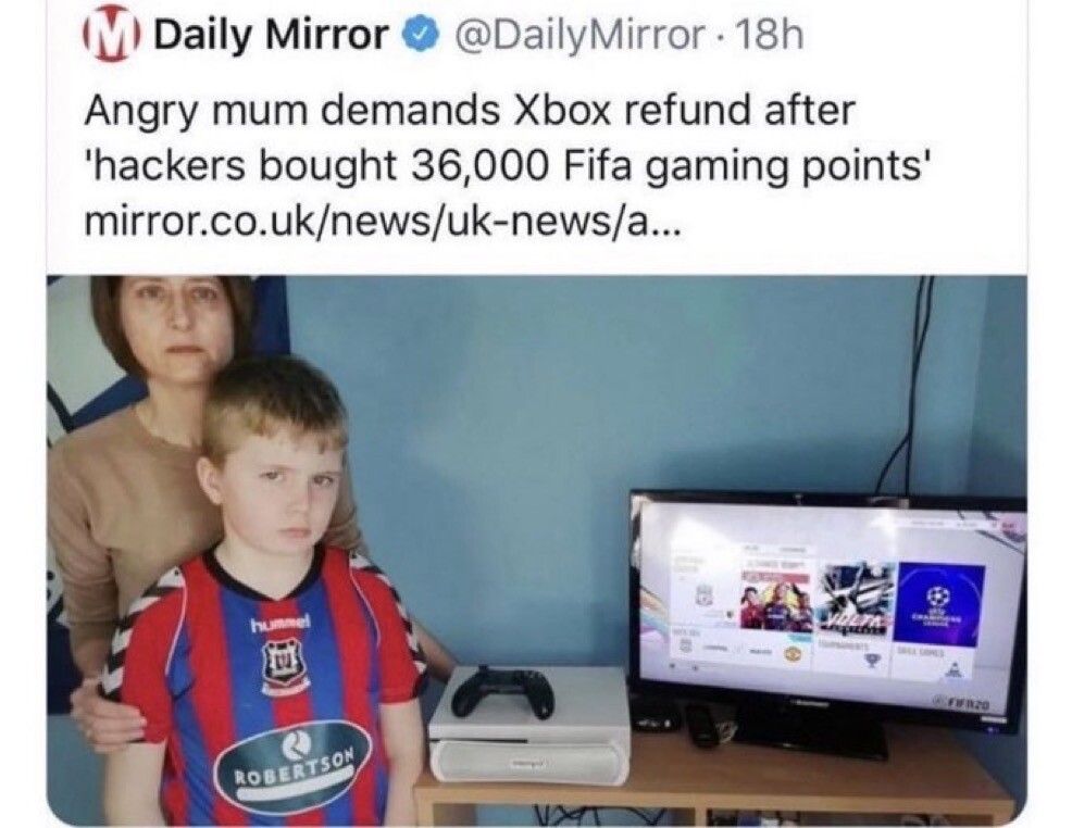 whenver you mess up anything computer related, just blame "hackers"