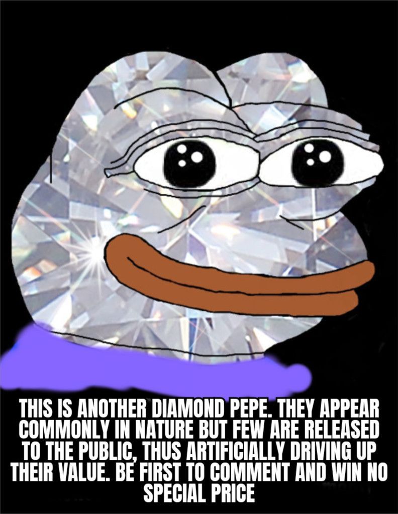 A rare Pepe has appeared