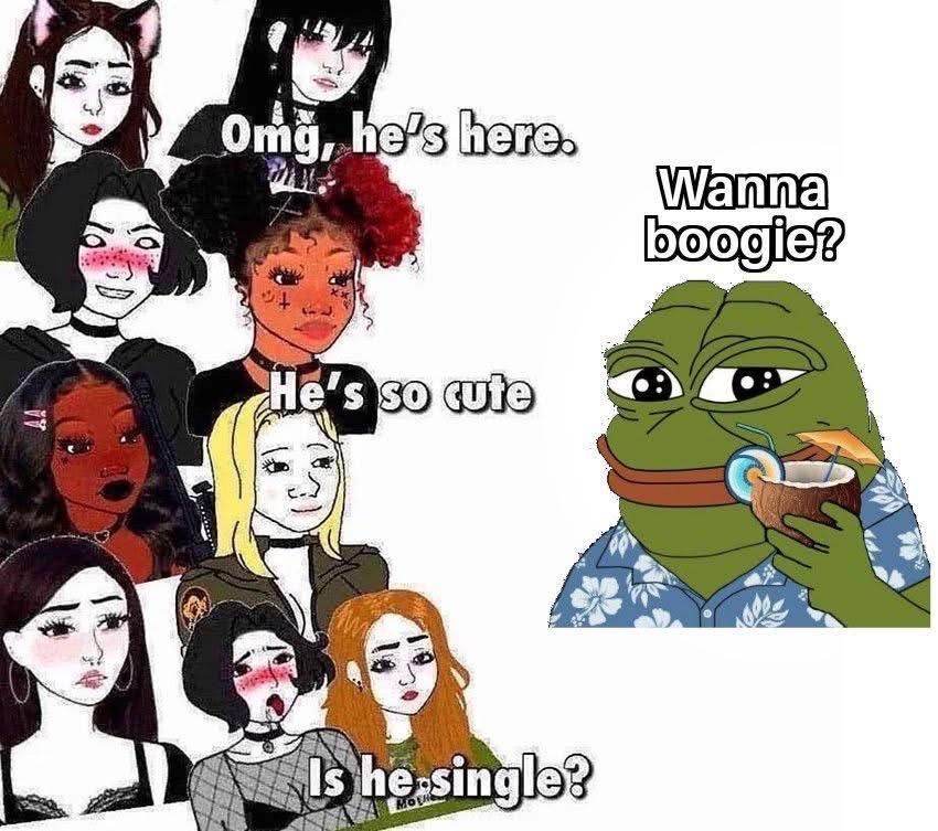 Pepe/apu a day REDUX- 29 Wanna boogie? (1039)