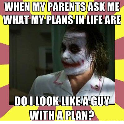 Plans in life