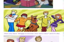 Scooby-Doo evolution.